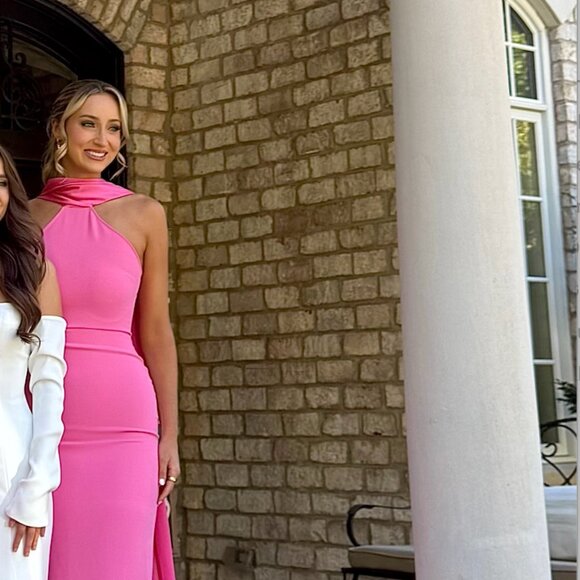 Solace London Ophelia Maxi Dress Pink - Picture 7 of 7